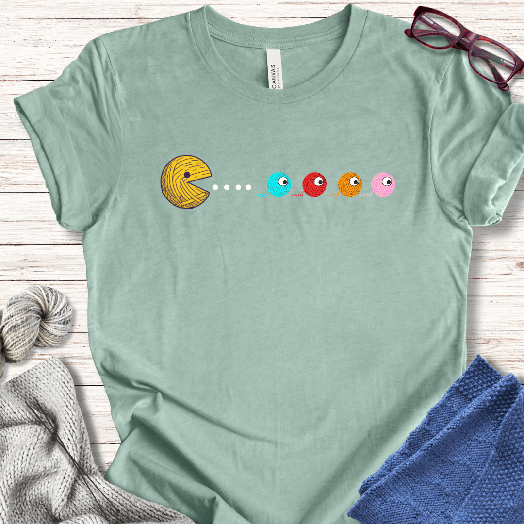Yarnman crew neck T-Shirt Sea Breeze / S