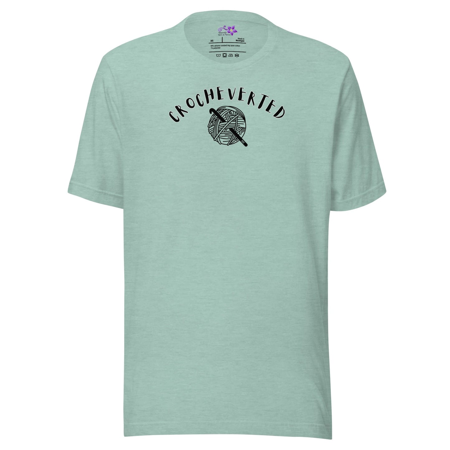 Crocheverted Crew Neck T-Shirt Sea Breeze / XS