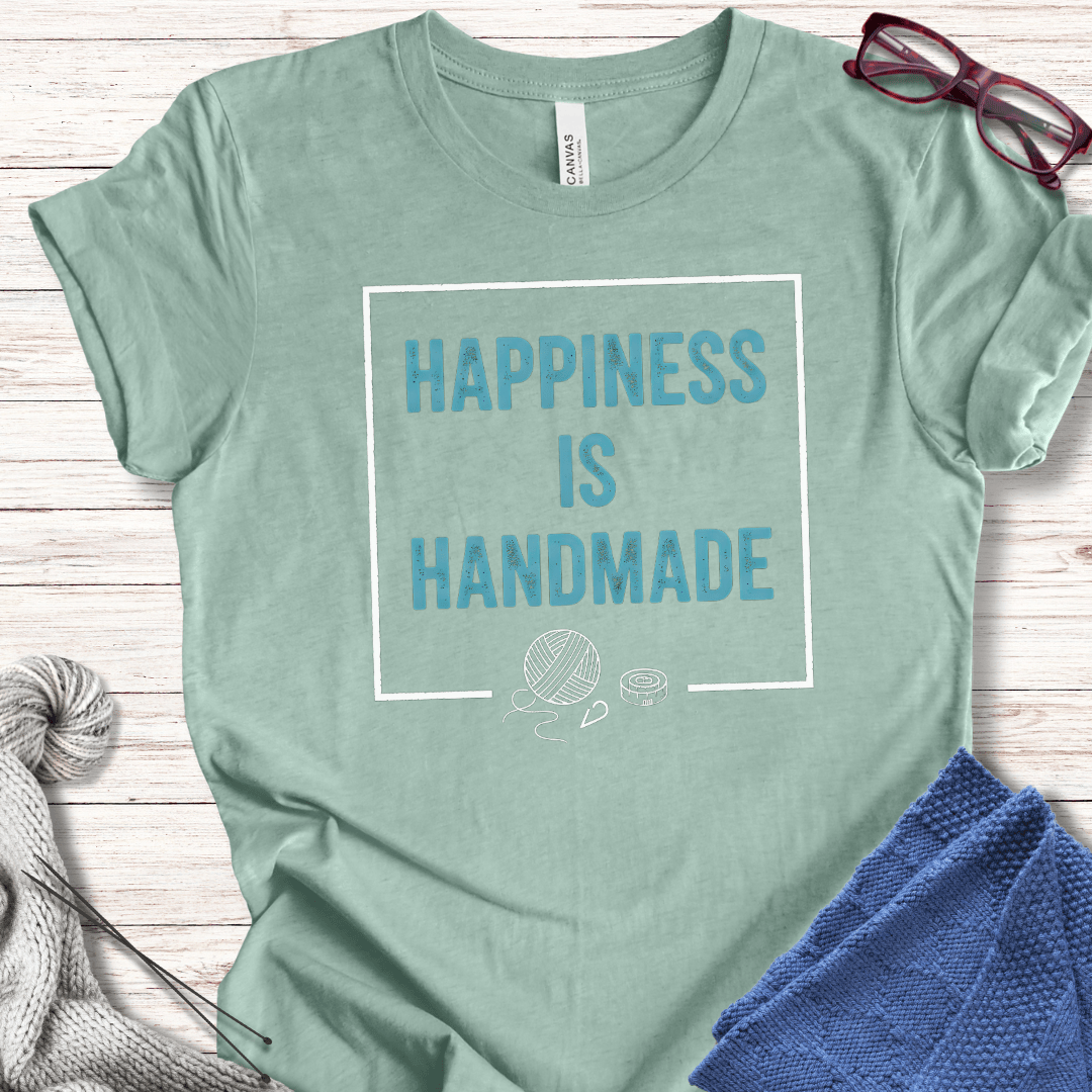 Happiness Is Handmade T-Shirt Sea Breeze / XS