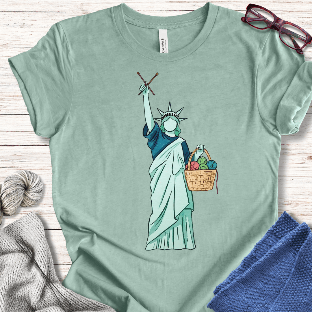 Statue of Liberty T-Shirt Sea Breeze / XS
