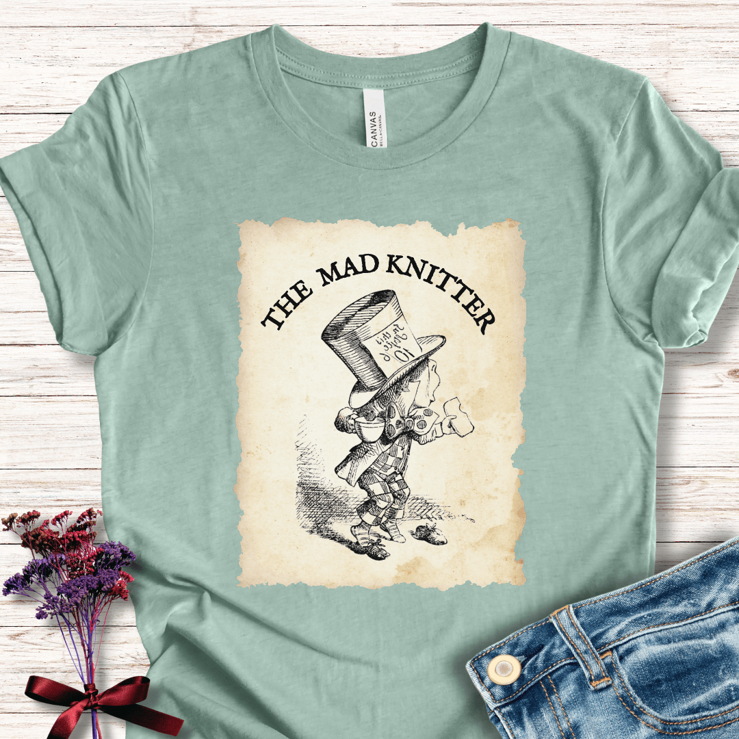 The Mad Knitter T-Shirt Sea Breeze / XS