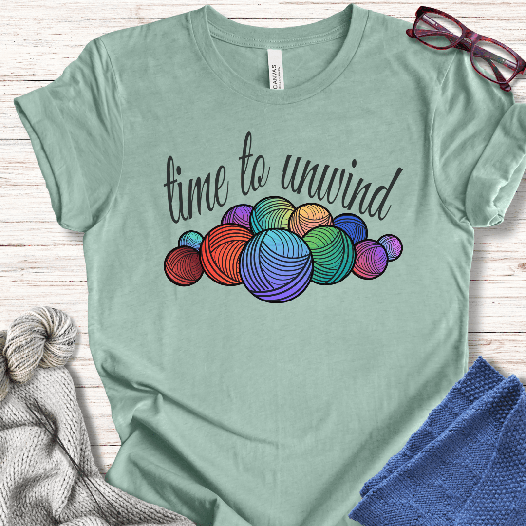 time to unwind T-Shirt Sea Breeze / XS