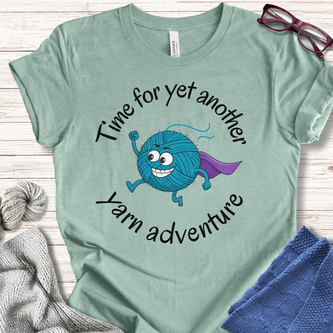 Yarn Adventure T-Shirt Sea Breeze / XS