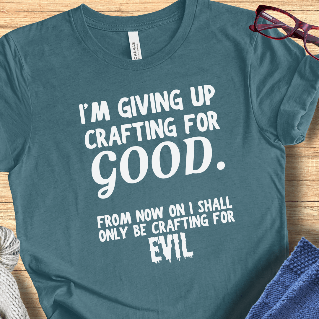 Crafting for Good T-Shirt Teal / S