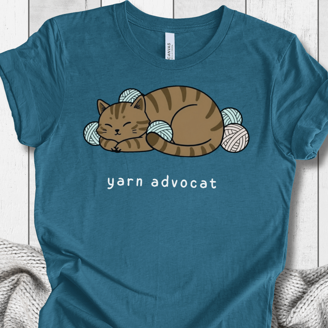 Yarn Advocat t-shirt Teal / S