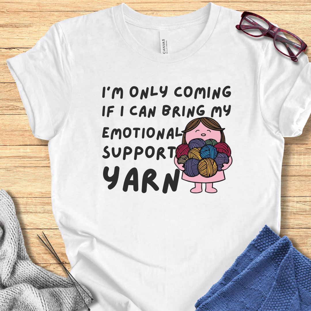 Emotional Support T-Shirt White / S