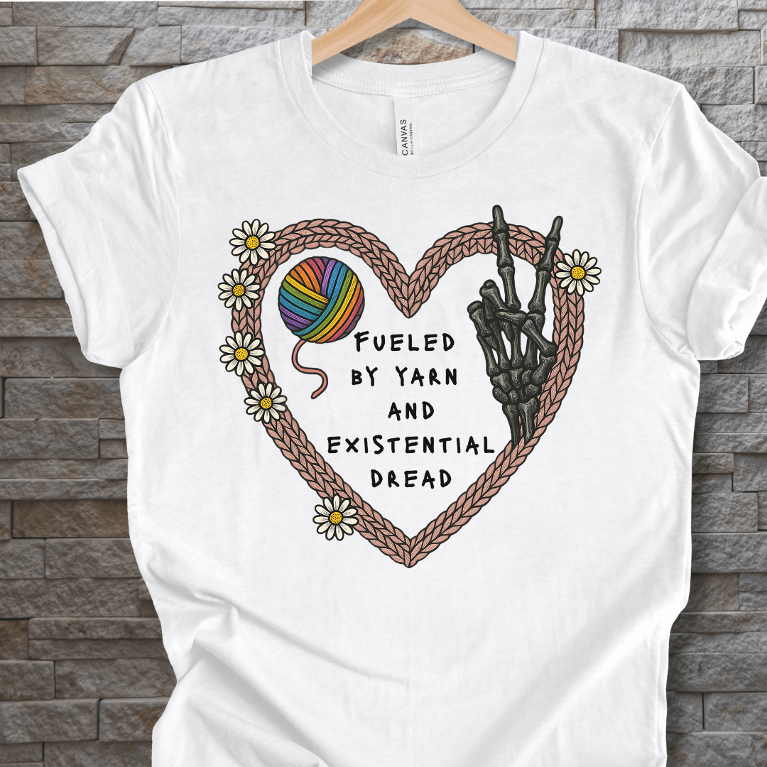 Existential Yarn T-Shirt White / XS