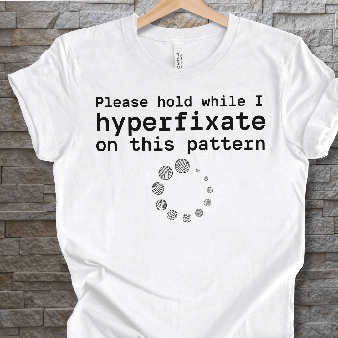 Hyperfixate T-Shirt White / XS
