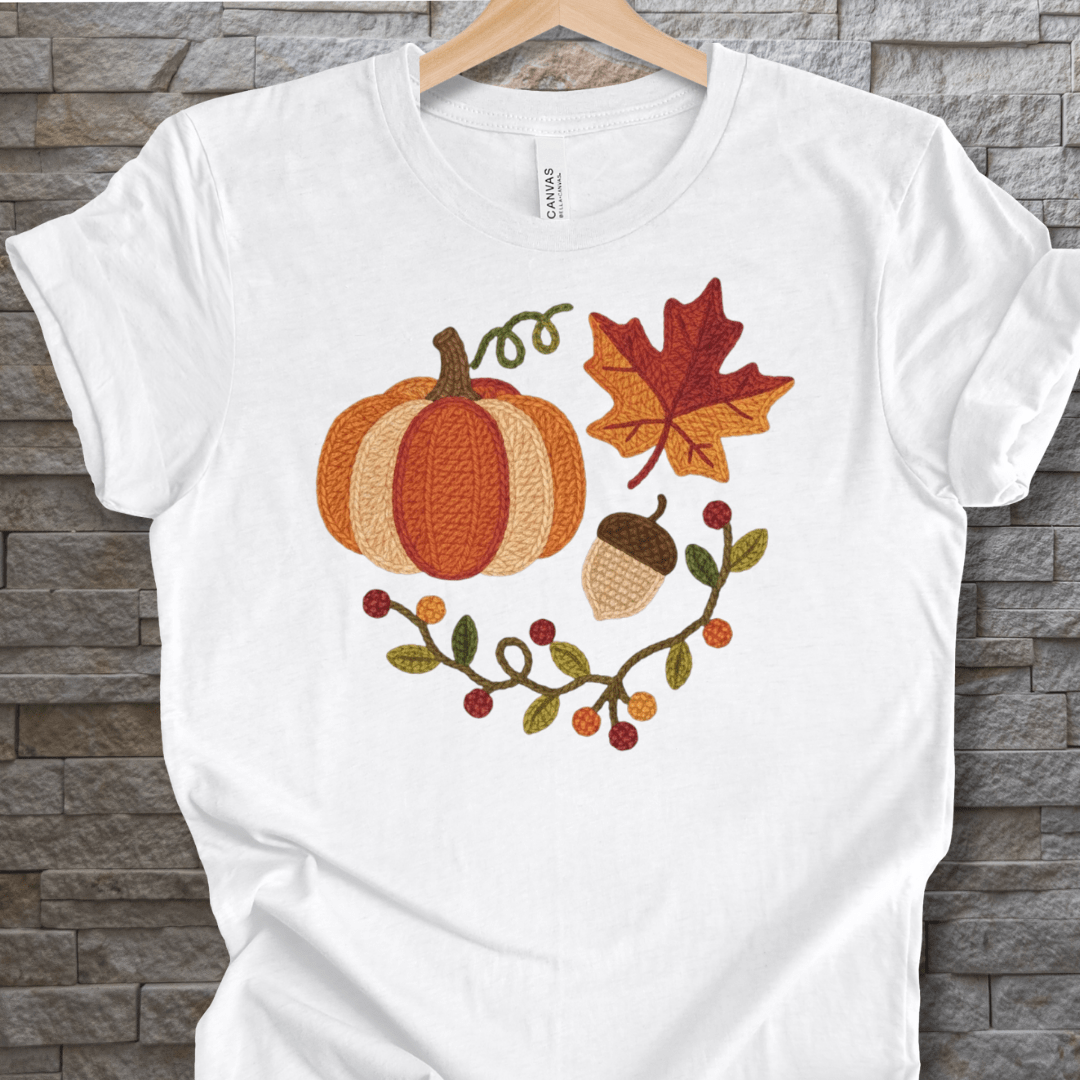 Pumpkin Spice T-Shirt White / XS