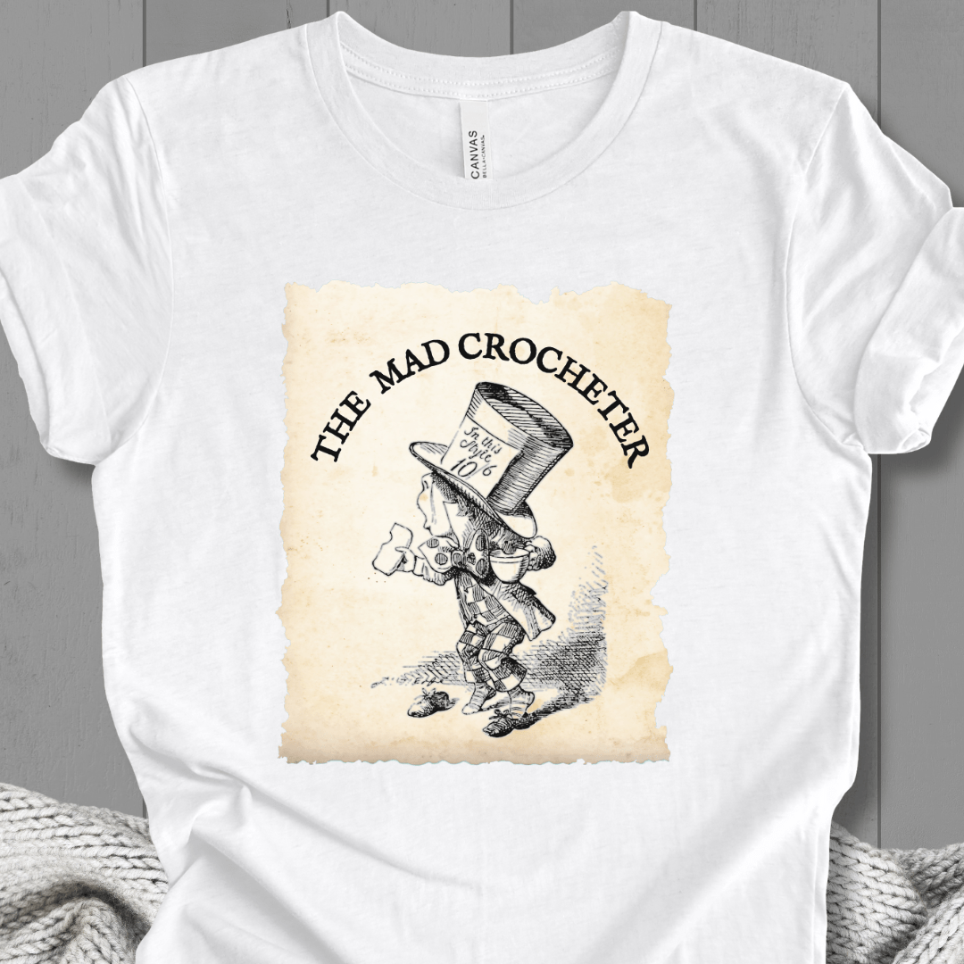 The Mad Crocheter T-Shirt White / XS