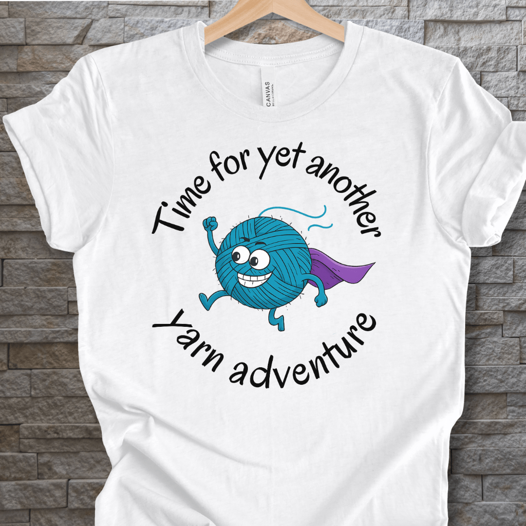 Yarn Adventure T-Shirt White / XS