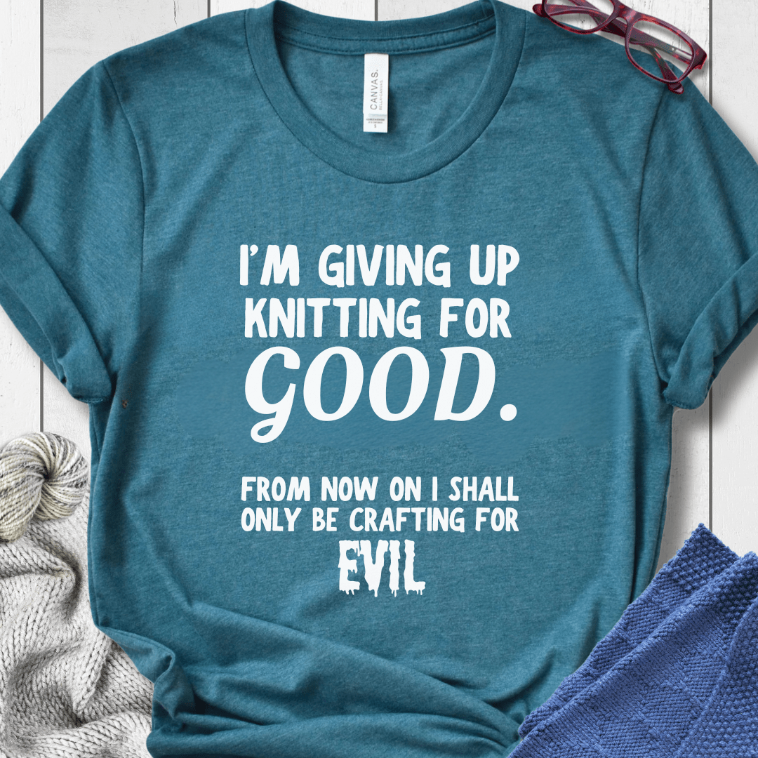 Knitting for Good T-Shirt Teal / S