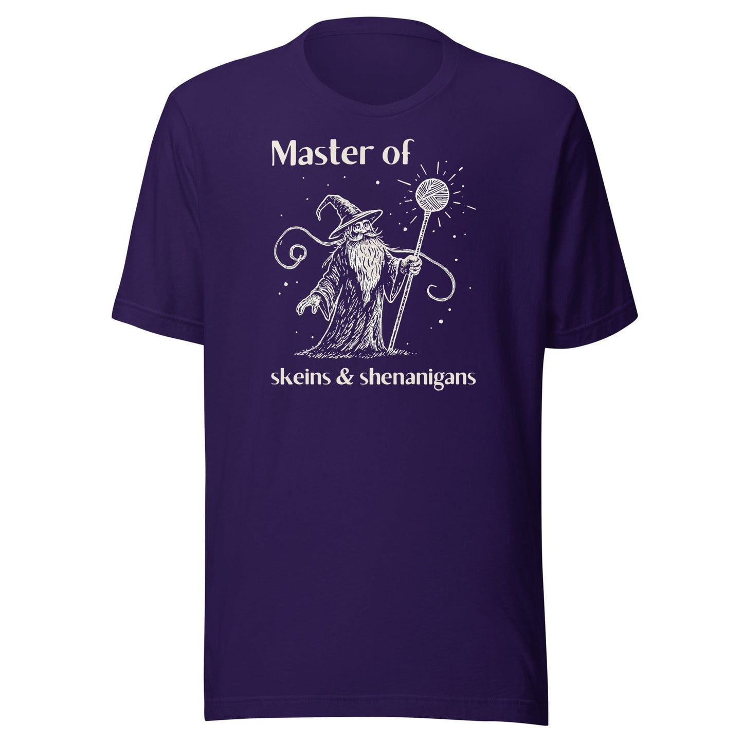 Master of Skeins T-Shirt Team Purple / XS