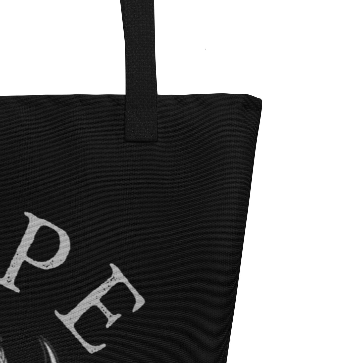 'Carpe Yarnem' Large Tote Bag