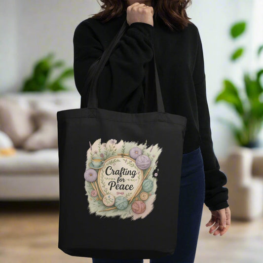 Crafting for Peace Eco Tote Bag