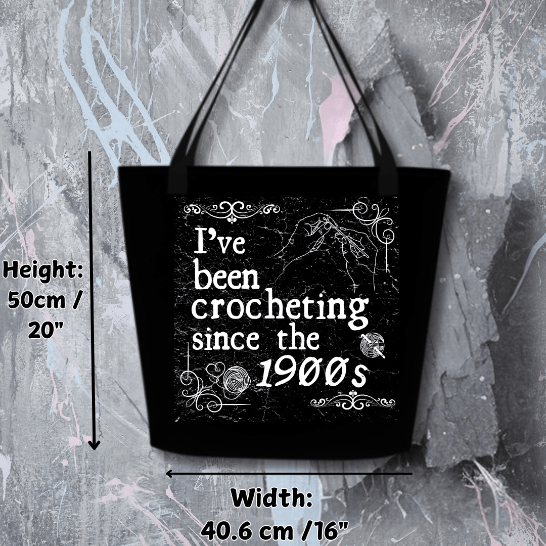 Crocheting 1900s Tote Bag