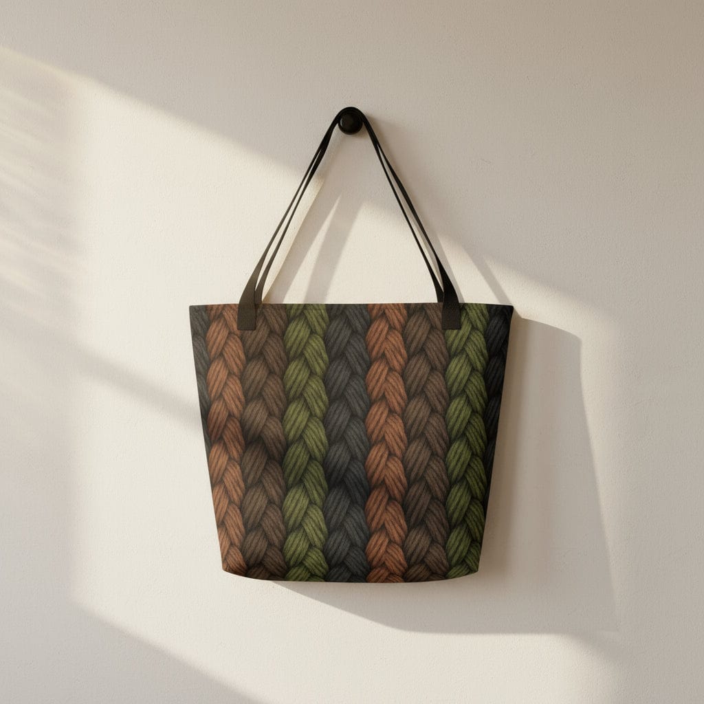 Fall Fiber Full Print Tote