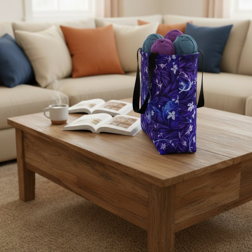 Nightsky Skeins Full Print Tote