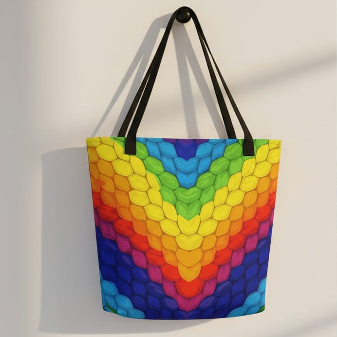Roving Rainbow Full Print Tote