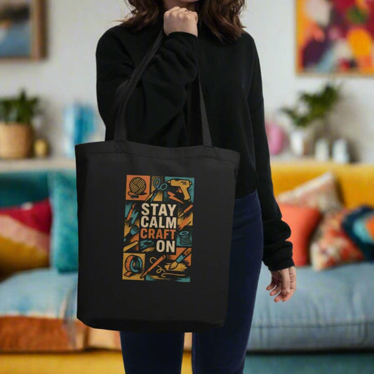 Stay Calm Eco Tote Bag