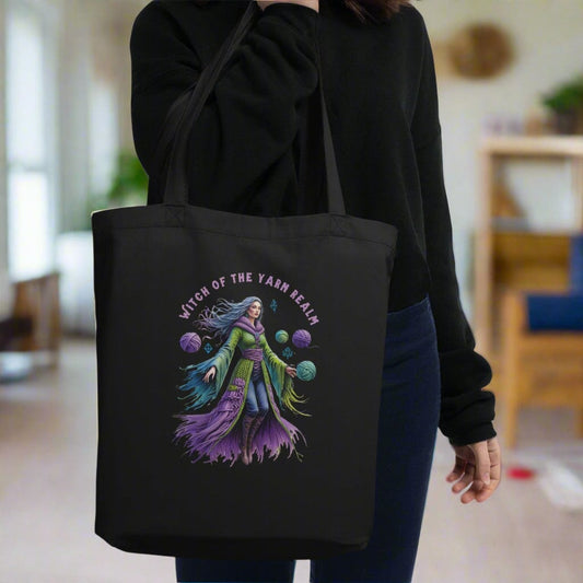 Witch of the Yarn Realm Eco Tote Bag