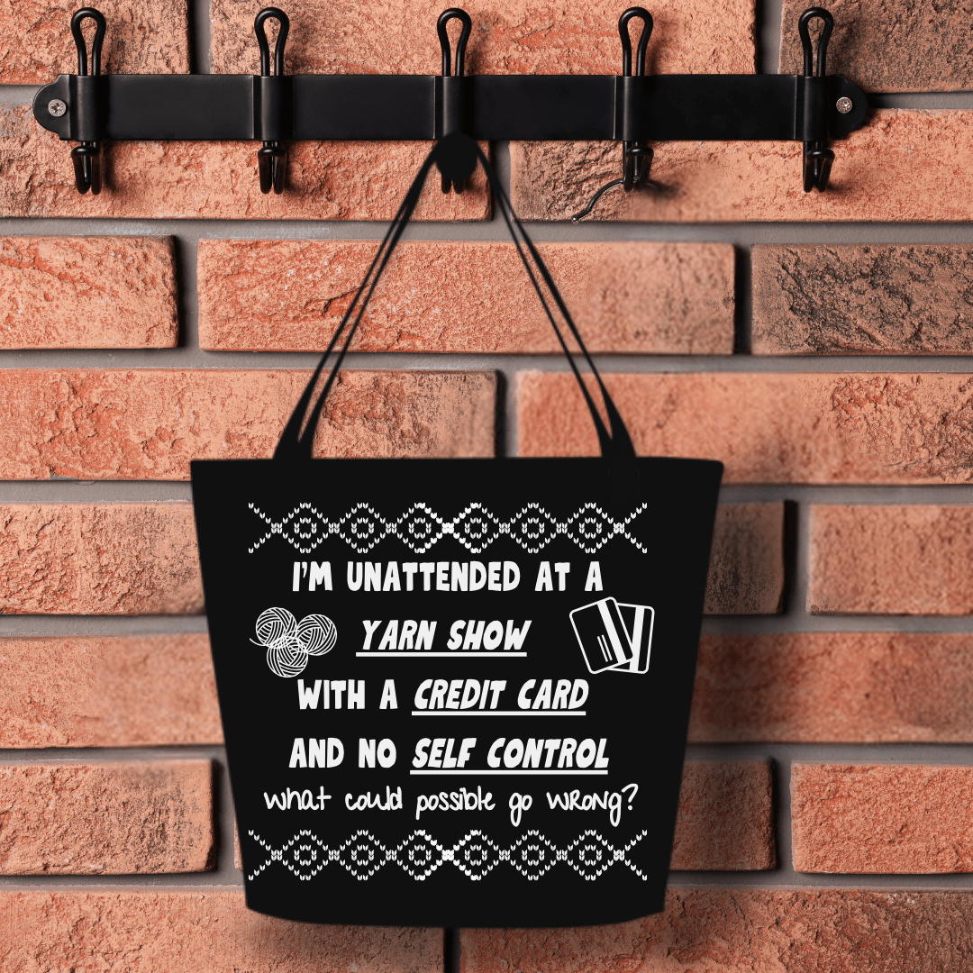 'Yarn Show' Large Tote Bag