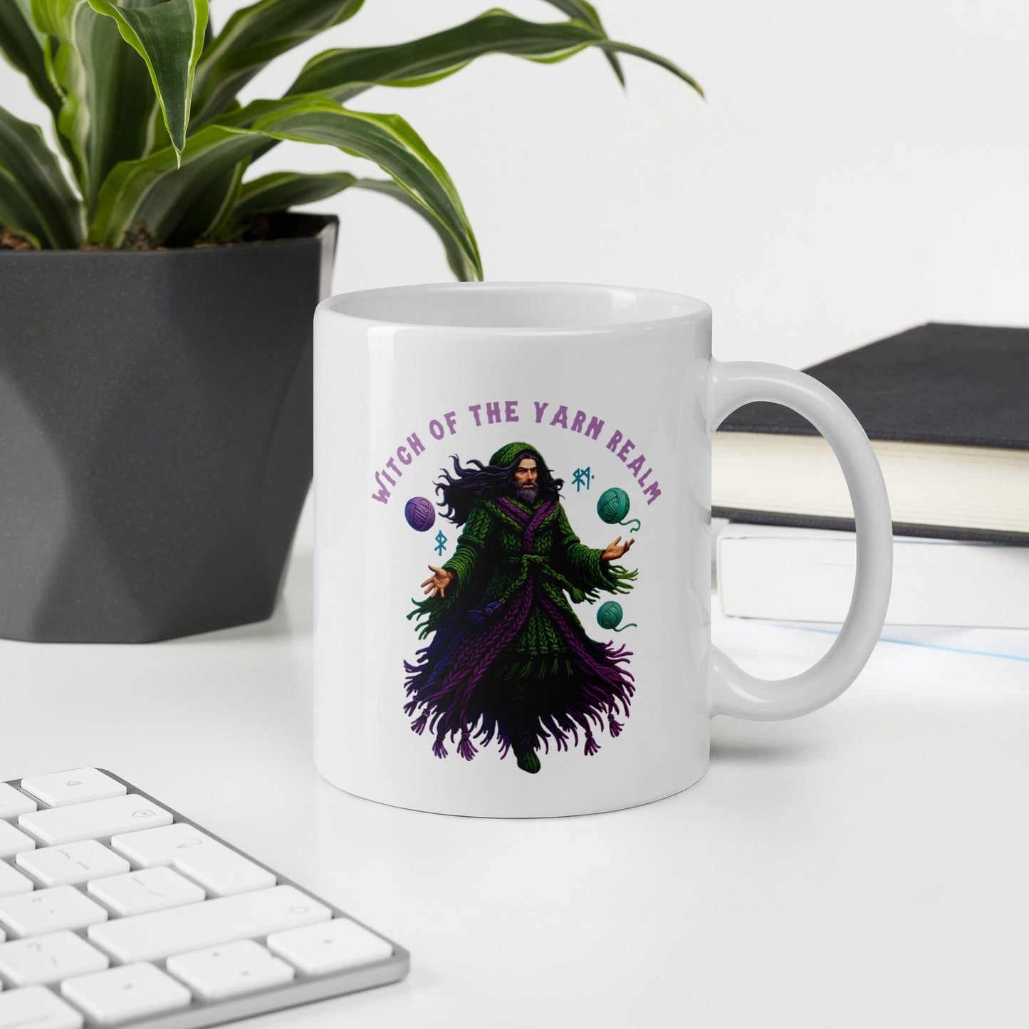 Warlock of the Yarn Realm Mug