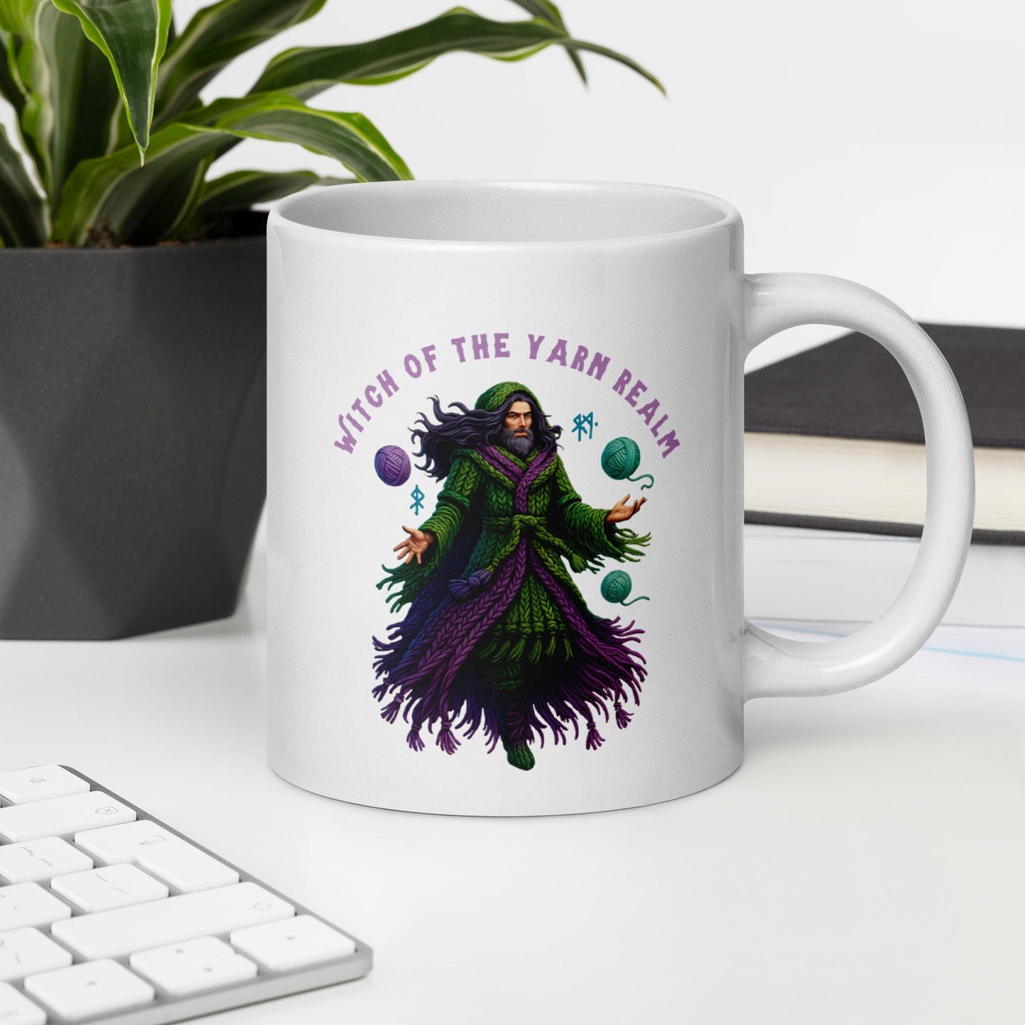 Warlock of the Yarn Realm Mug