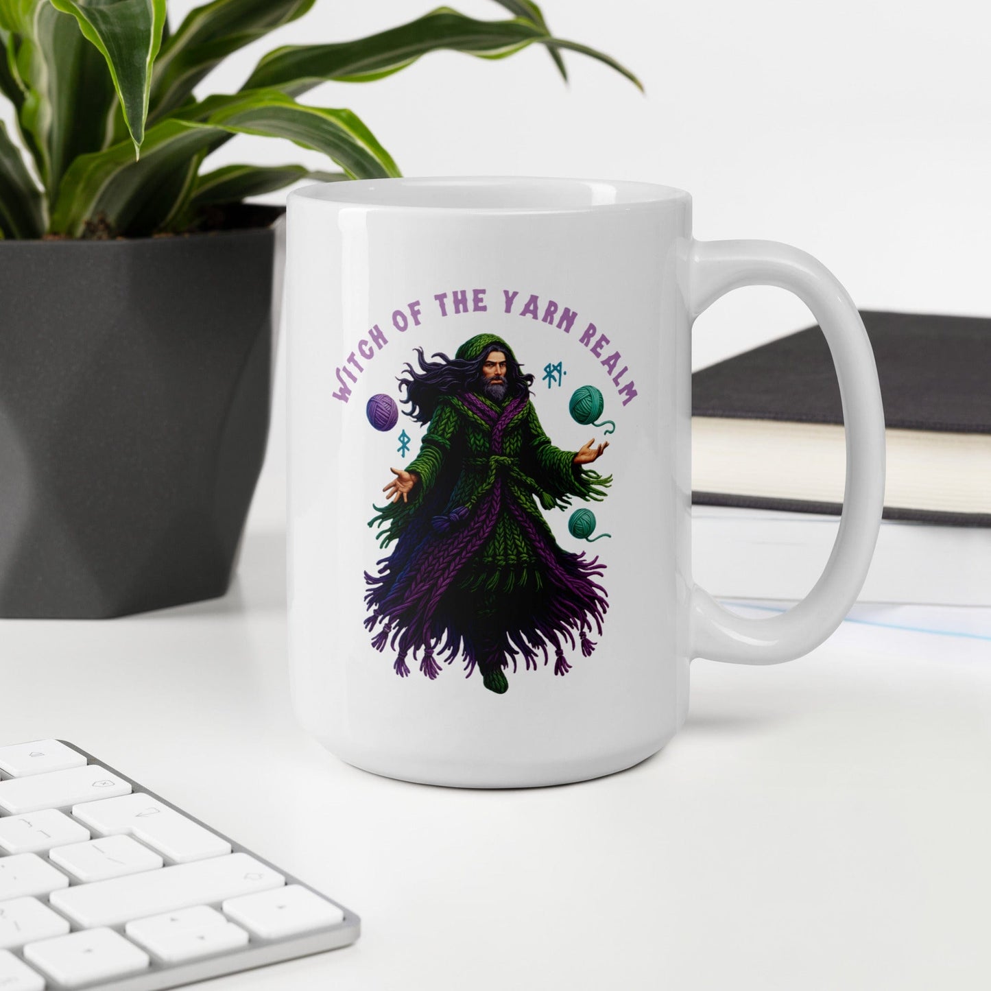 Warlock of the Yarn Realm Mug