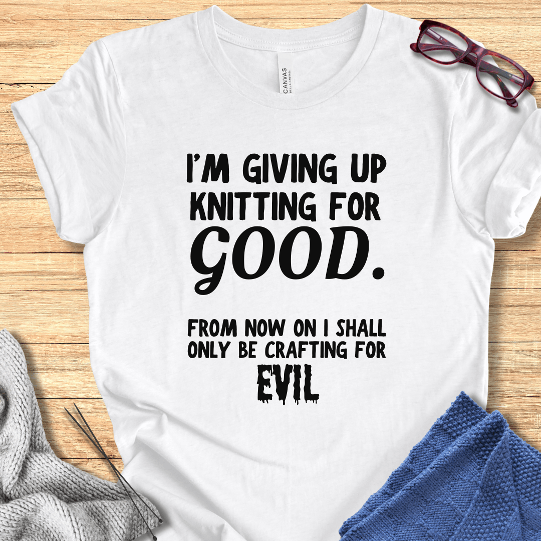 Knitting for Good T-Shirt White / XS