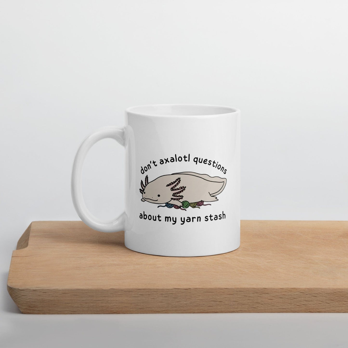 Axalotl Questions Mug 11 oz
