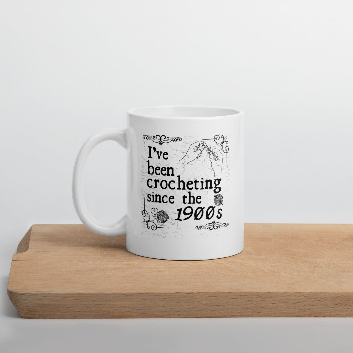 Crocheting Since the 1900s Mug 11 oz