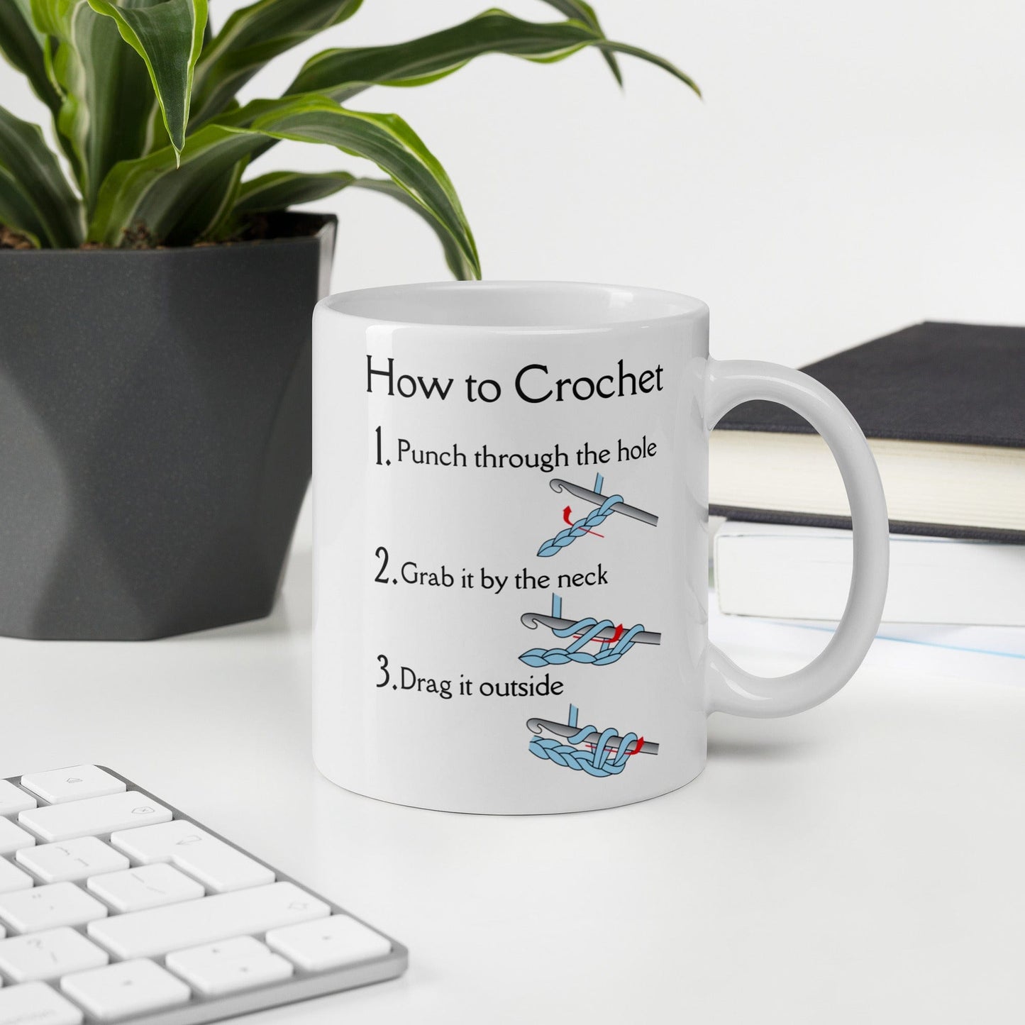 How to Crochet Mug 11 oz