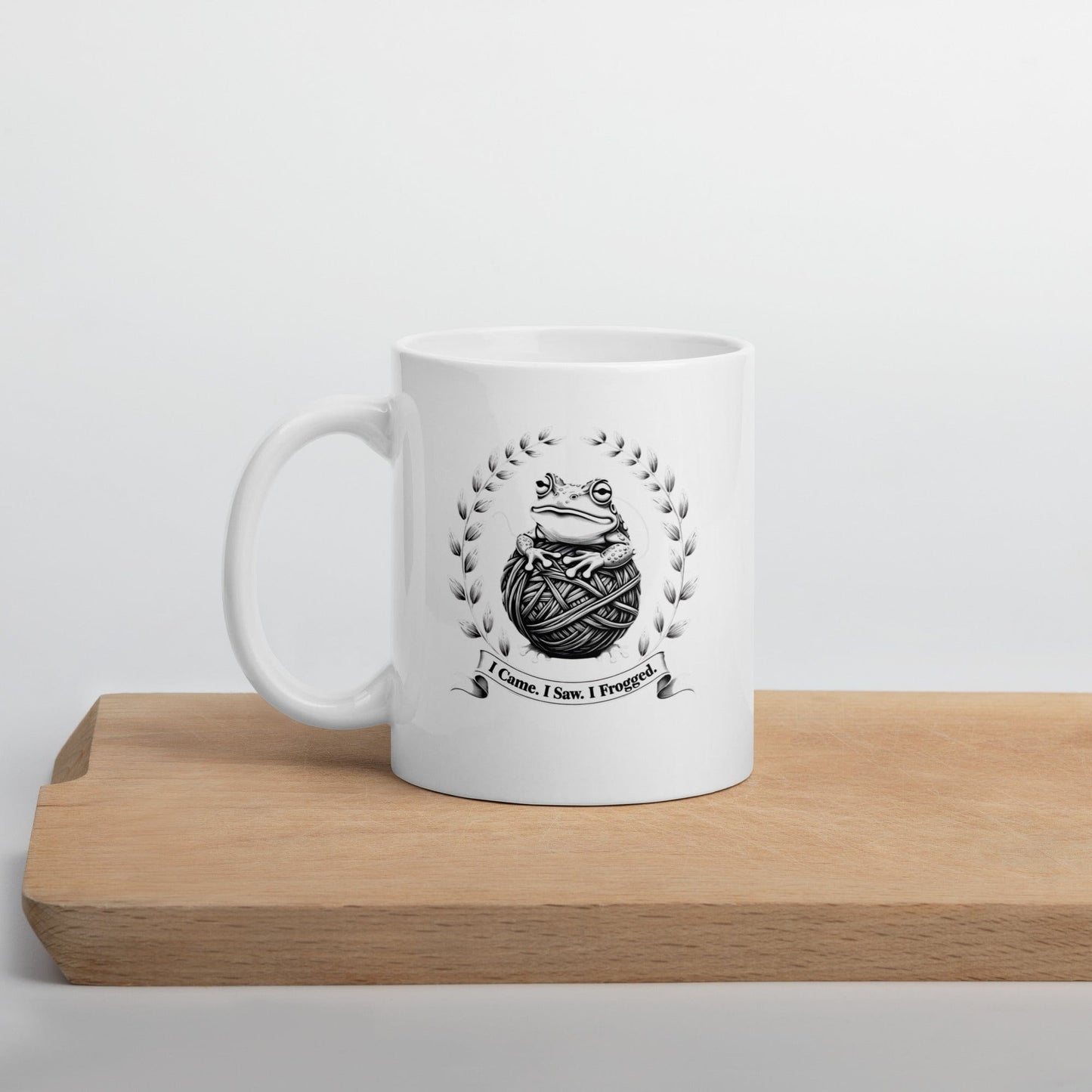 I came, I saw, I Frogged Mug 11 oz