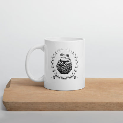 I came, I saw, I Frogged Mug 11 oz