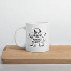 Lost Crochet Hook Mug 11 oz