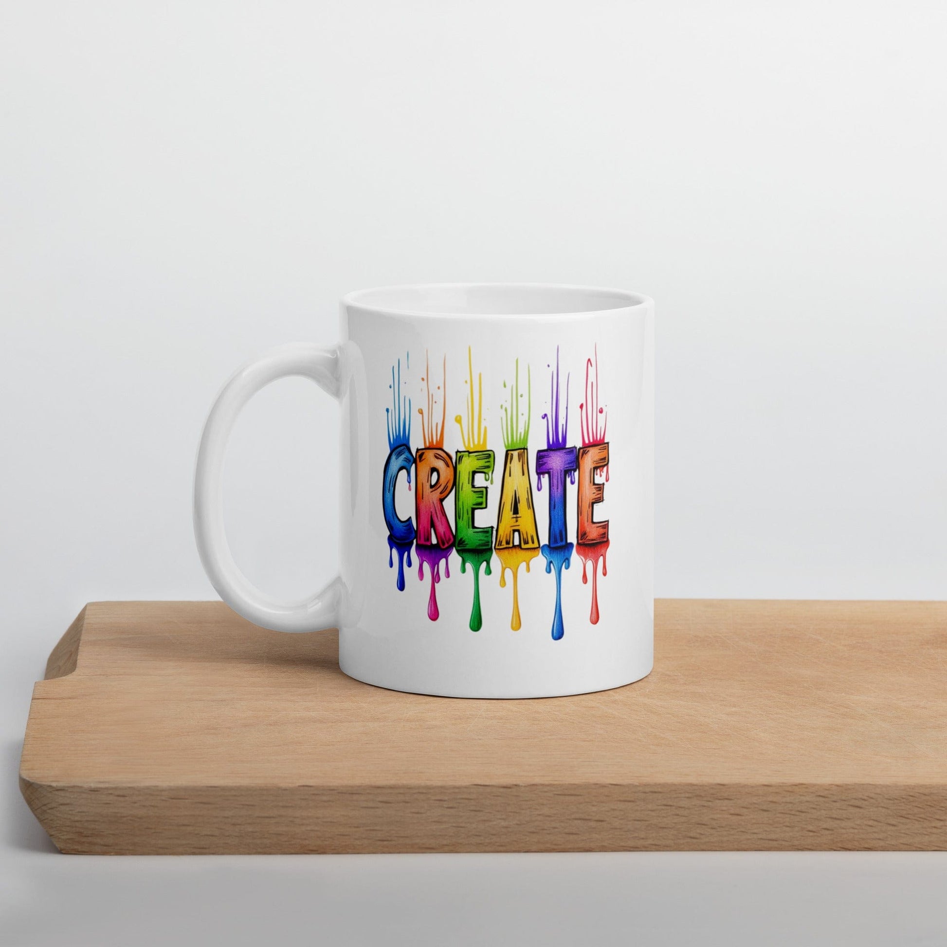 Rainbow Create Mug 11 oz
