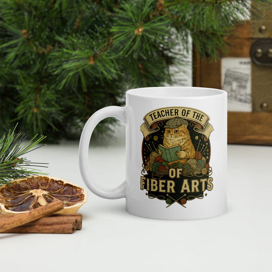 Teacher of Fiber Arts Mug 11 oz