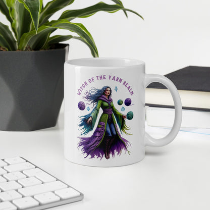 Witch of the Yarn Realm Mug 11 oz