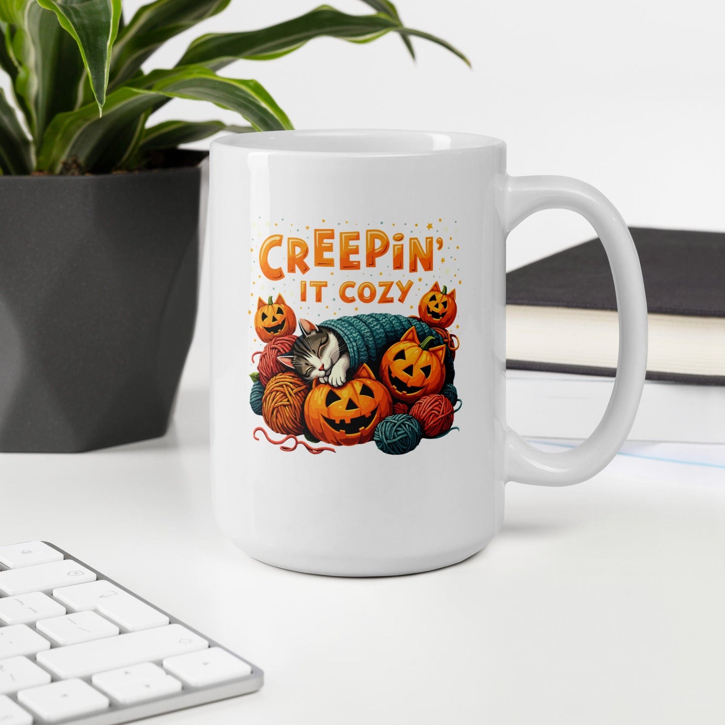 Creepin' It Cozy Mug 15 oz