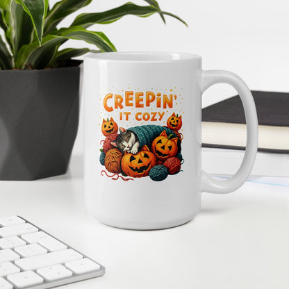 Creepin' It Cozy Mug 15 oz