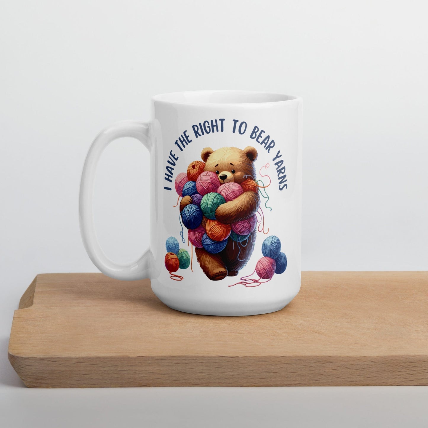 Right to Bear Yarns Mug 15 oz