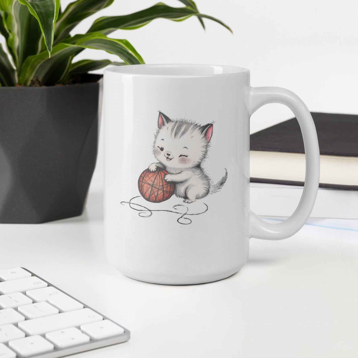 Soft Kitty Mug 15 oz