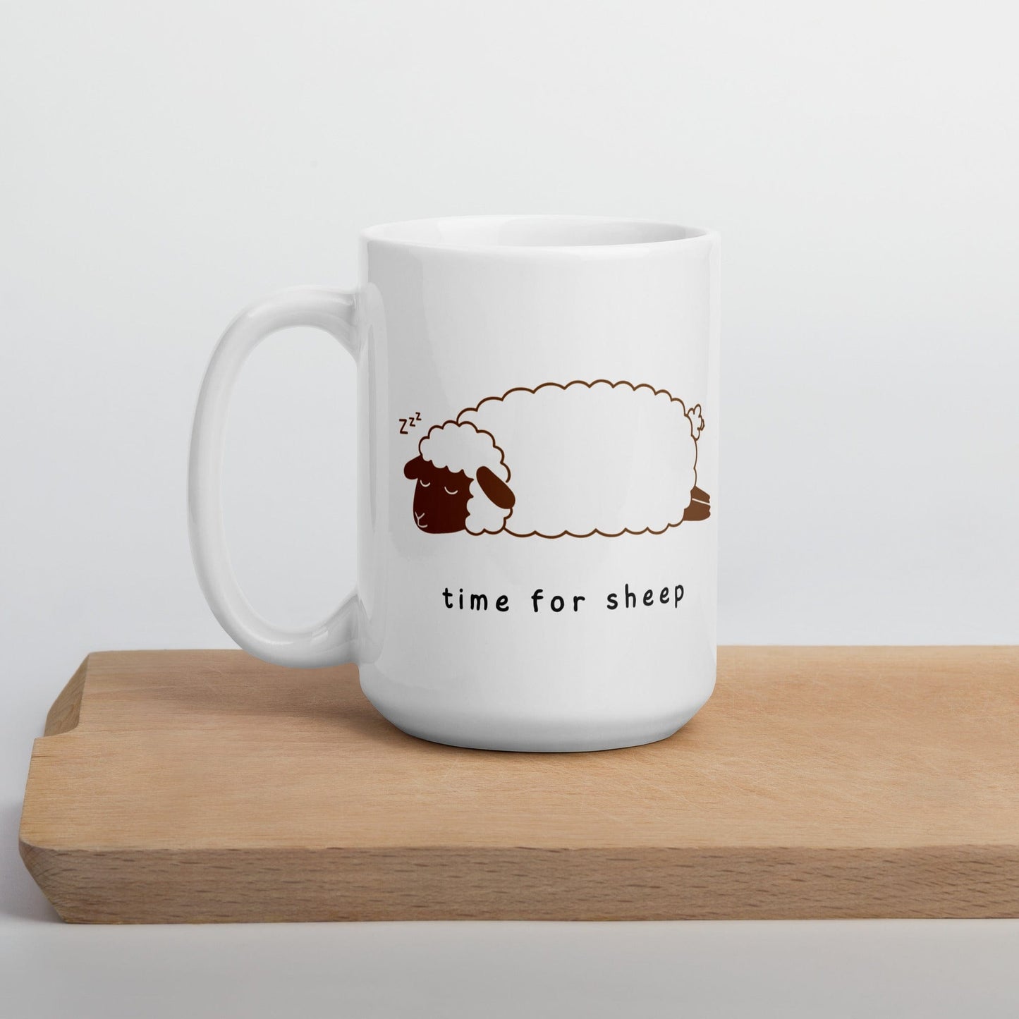 Time for Sheep Mug 15 oz