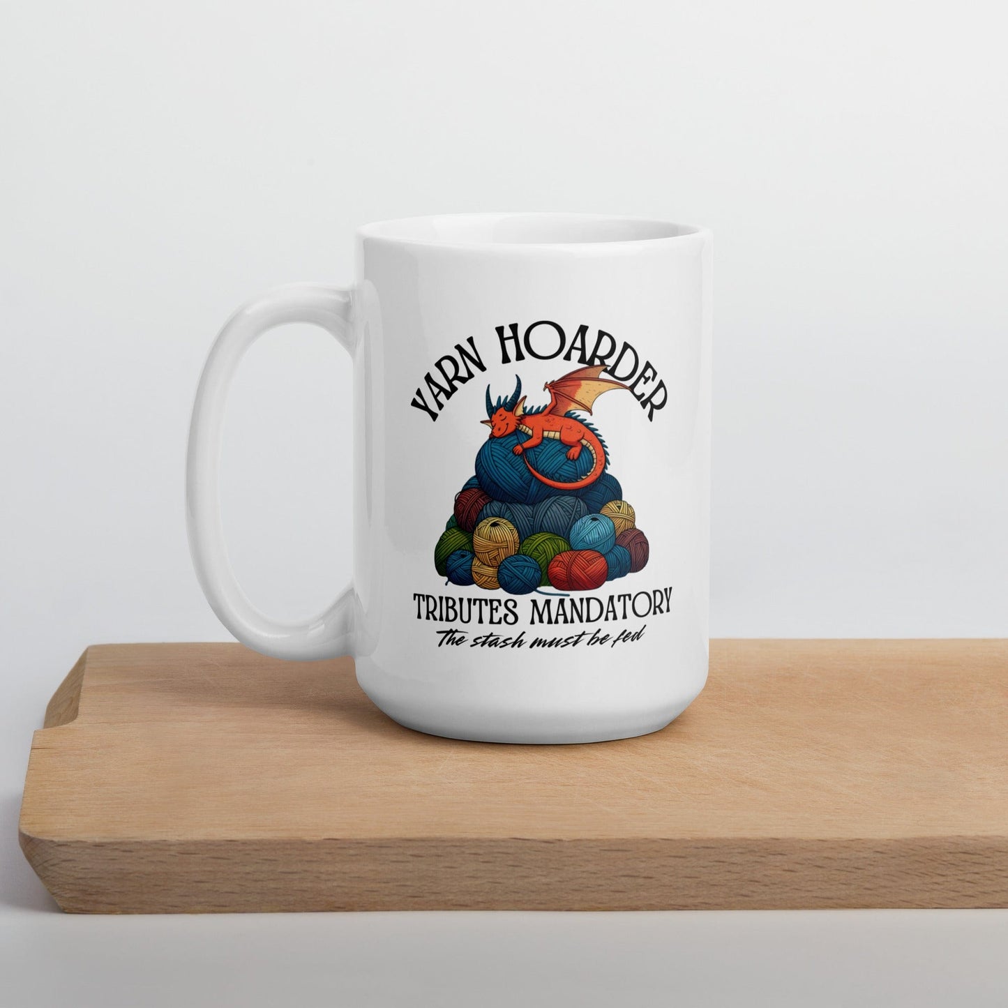 Yarn Hoarder Mug 15 oz