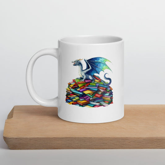 Fabric Dragon Hoarder Mug 20 oz