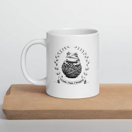 I came, I saw, I Frogged Mug 20 oz
