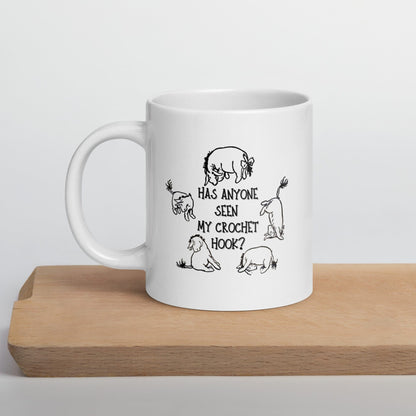 Lost Crochet Hook Mug 20 oz
