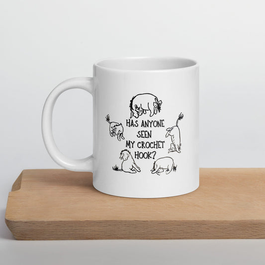 Lost Crochet Hook Mug 20 oz