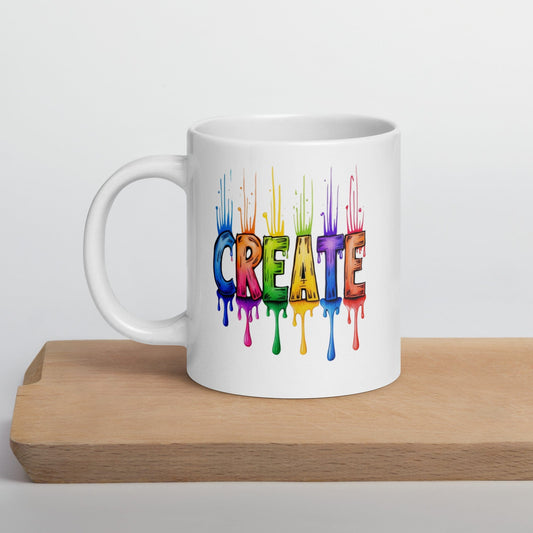 Rainbow Create Mug 20 oz
